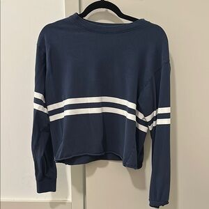 Brandy Melville Navy Blue Long Sleeve Tee
